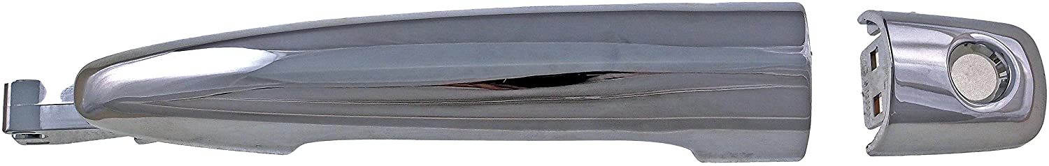 82707 Front, Driver Side Chrome Exterior Door Handle, Without Key Hole, Help Series
