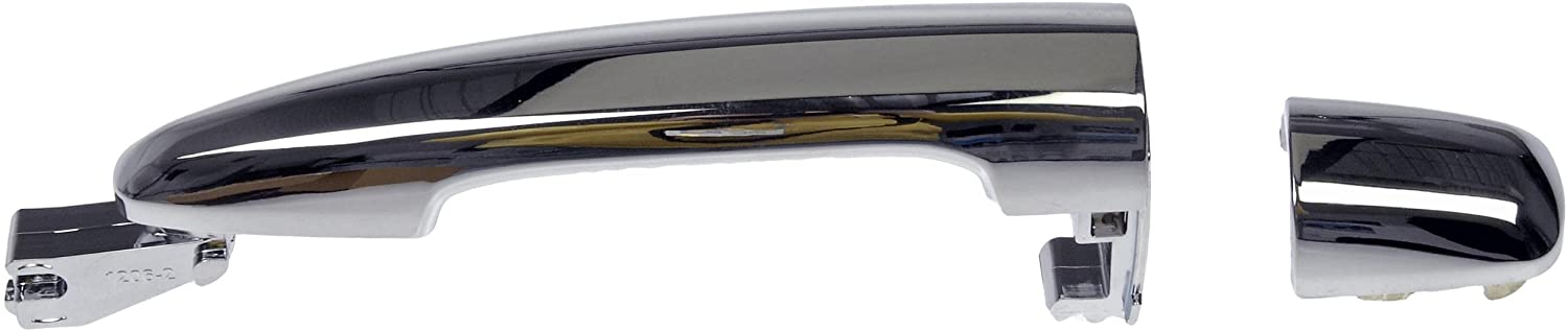 82708 Front, Passenger Side Chrome Exterior Door Handle, Without Key Hole, Help Series