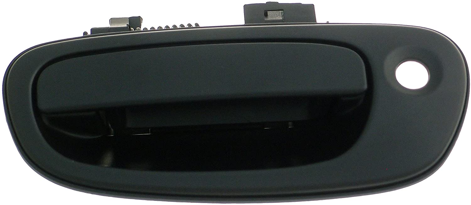 82822 Front, Driver Side Textured Black Exterior Door Handle, Without Key Hole, Help Series