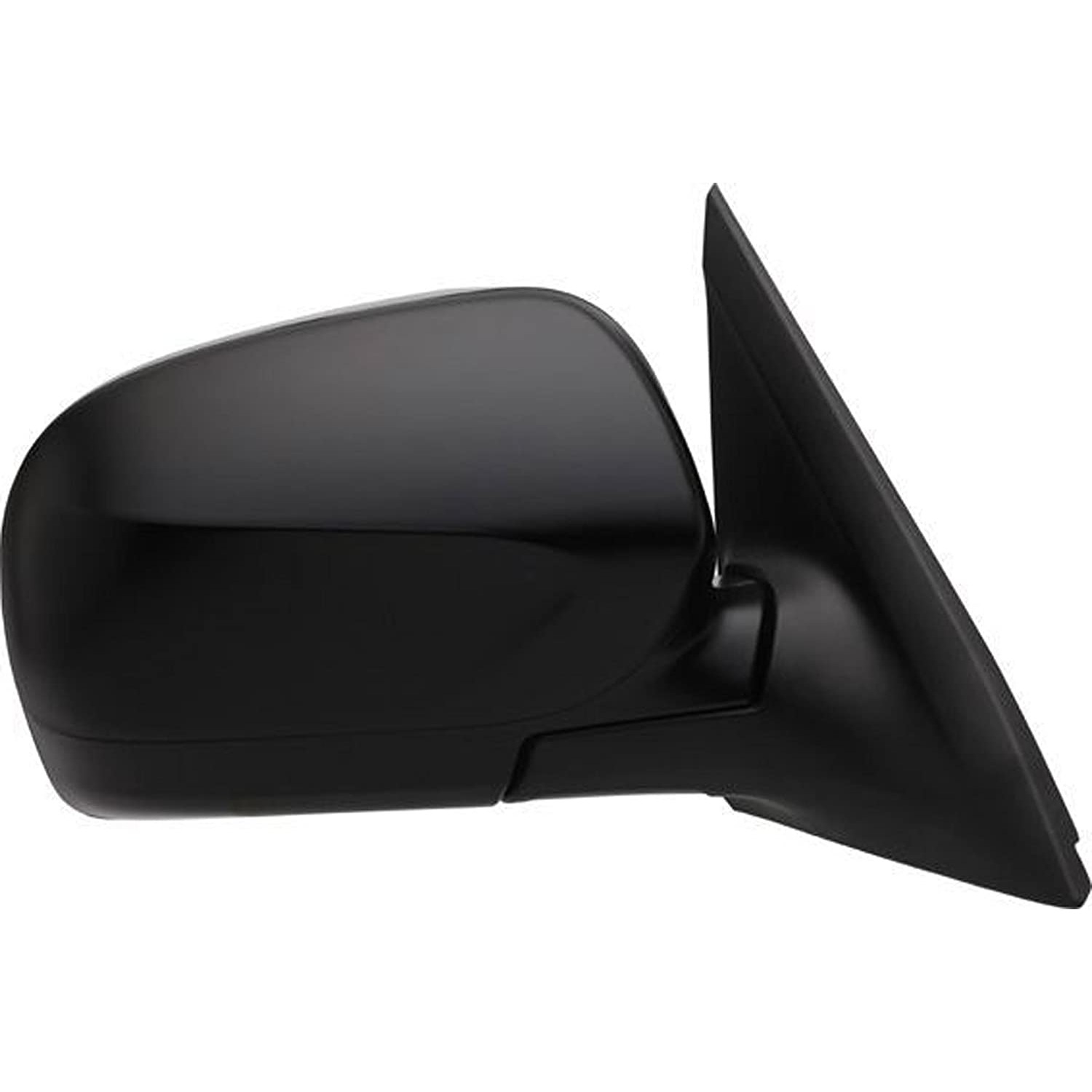 955-1115 Passenger Side Mirror, Power Adjust, Non-Heated, Manual Folding, Black, No Signal Light, No Memory, No Puddle Light, No Auto-Dim, No Blind Spot Feature