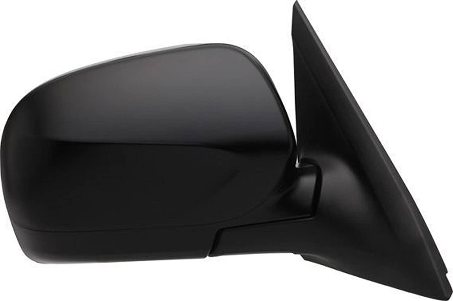 955-1117 Passenger Side Mirror, Power Adjust, Heated, Power Folding, Black, No Signal Light, No Memory, No Auto-Dim