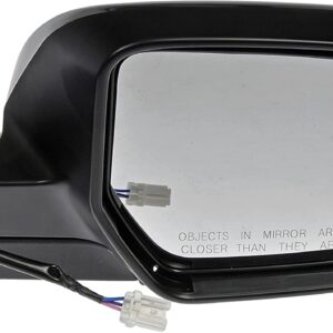 955-2294 Passenger Side Mirror, Power Adjust, Non-Heated, Power Folding, Black, No Signal Light, No Memory, No Auto-Dim