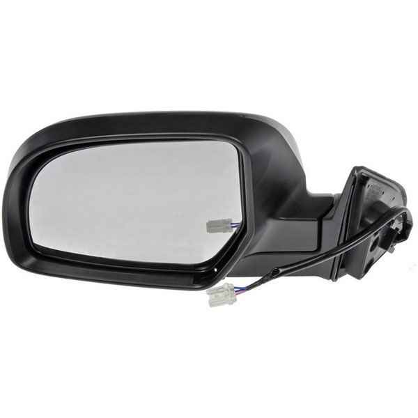 955-2295 Driver Side Mirror, Power Adjust, Non-Heated, Manual Folding, Black, No Signal Light, No Memory, No Puddle Light, No Auto-Dim, No Blind Spot Feature