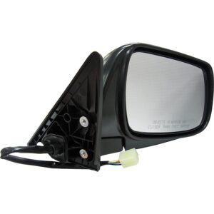 955-794 Passenger Side Mirror, Power Adjust, Heated, Manual Folding, Black, No Signal Light, No Memory, No Puddle Light, No Auto-Dim, No Blind Spot Feature