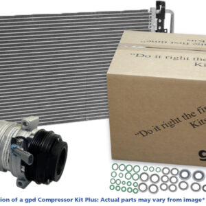 9643149A 4-Piece Kit A/C Compressor, With Clutch, 4-Groove Pulley, 2.5L, 4Cyl, GPD A/C Compressor, Includes (1) A/C Compressor, (1) A/C Expansion Valve, (1) A/C O-Ring and...