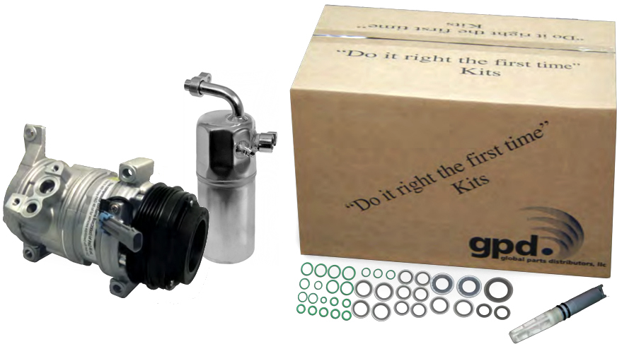 9743197 A/C Compressor, Without clutch