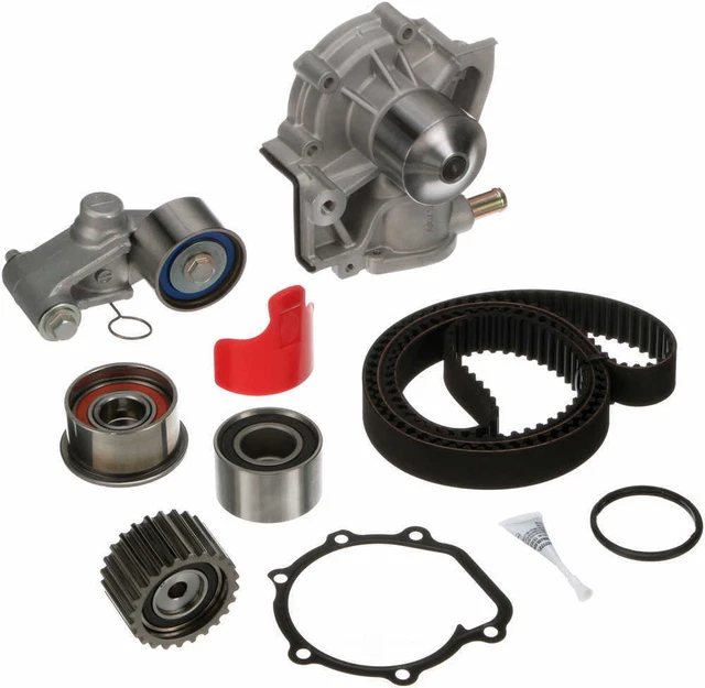 Gates PowerGrip Premium Engine Timing Belt Kit with Water Pump | TCKWP304N