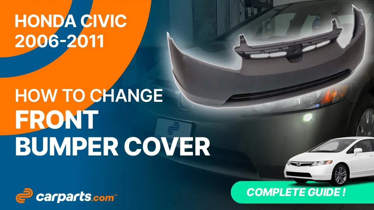 2-Piece Kit, Front Primed Bumper Cover, Sedan, Includes (1) Bumper Cover and (1) Fender - Image 3