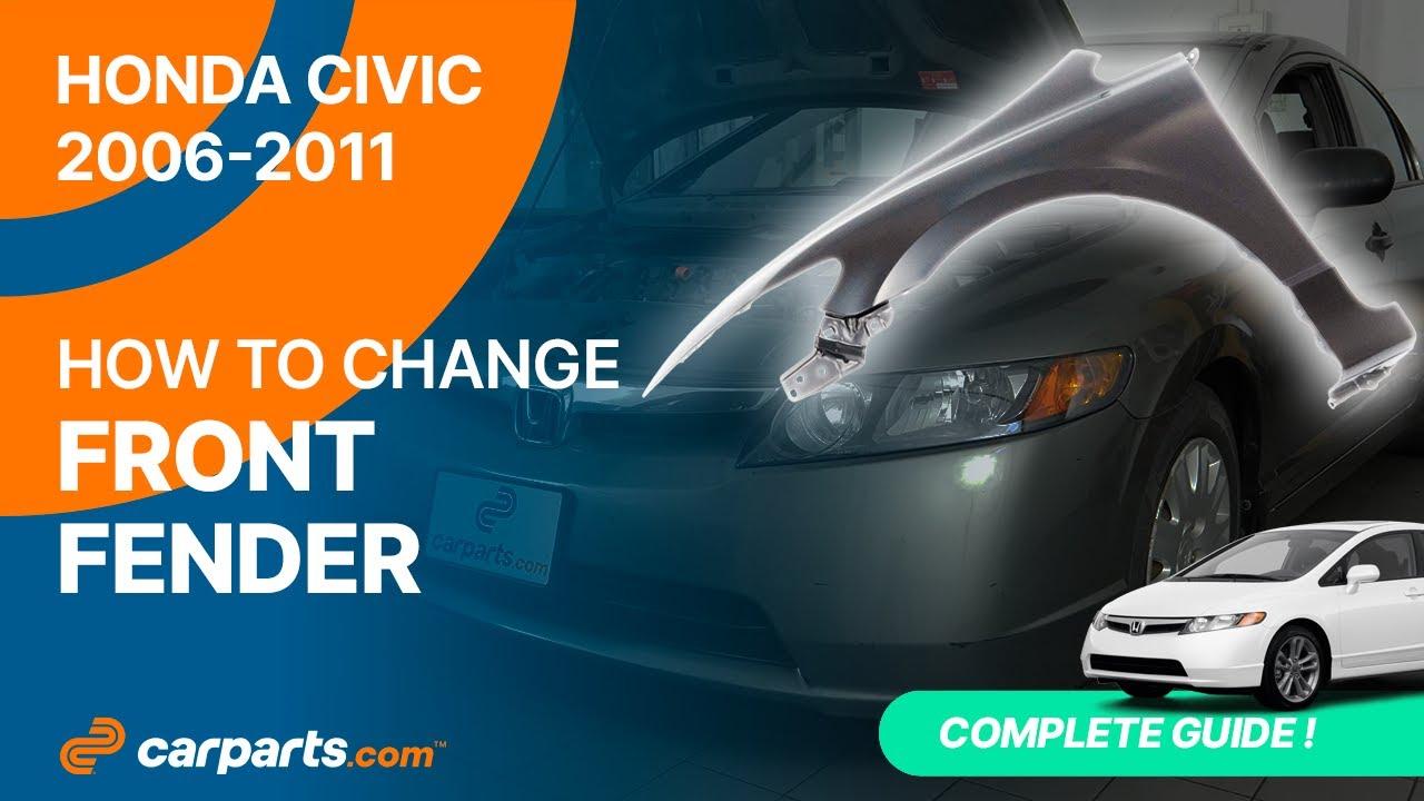 Front, Passenger Side Fender, Sedan, CAPA CERTIFIED - Image 3
