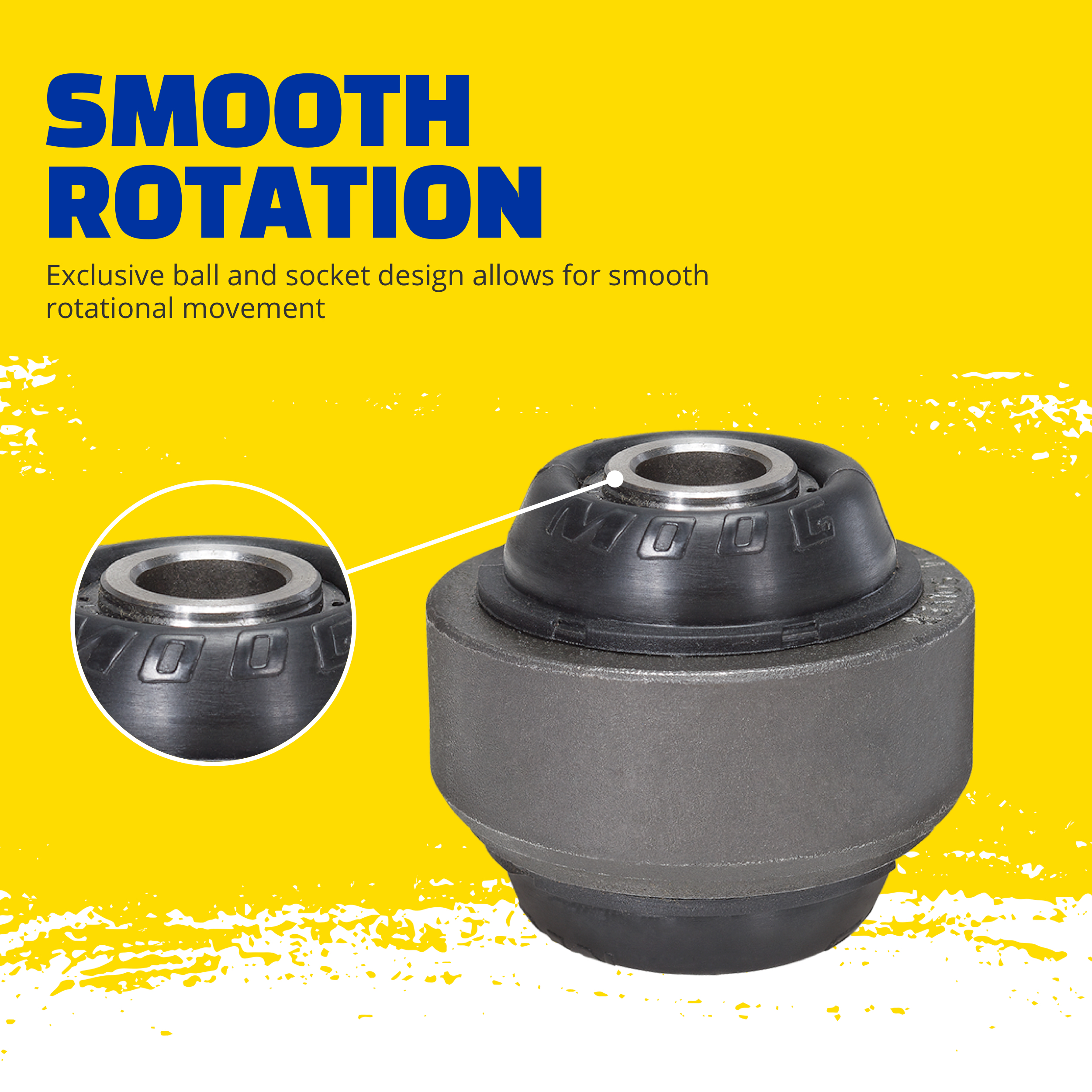 K200799 Front, Driver or Passenger Side, Lower, Frontward Control Arm Bushing, Sold individually - Image 3