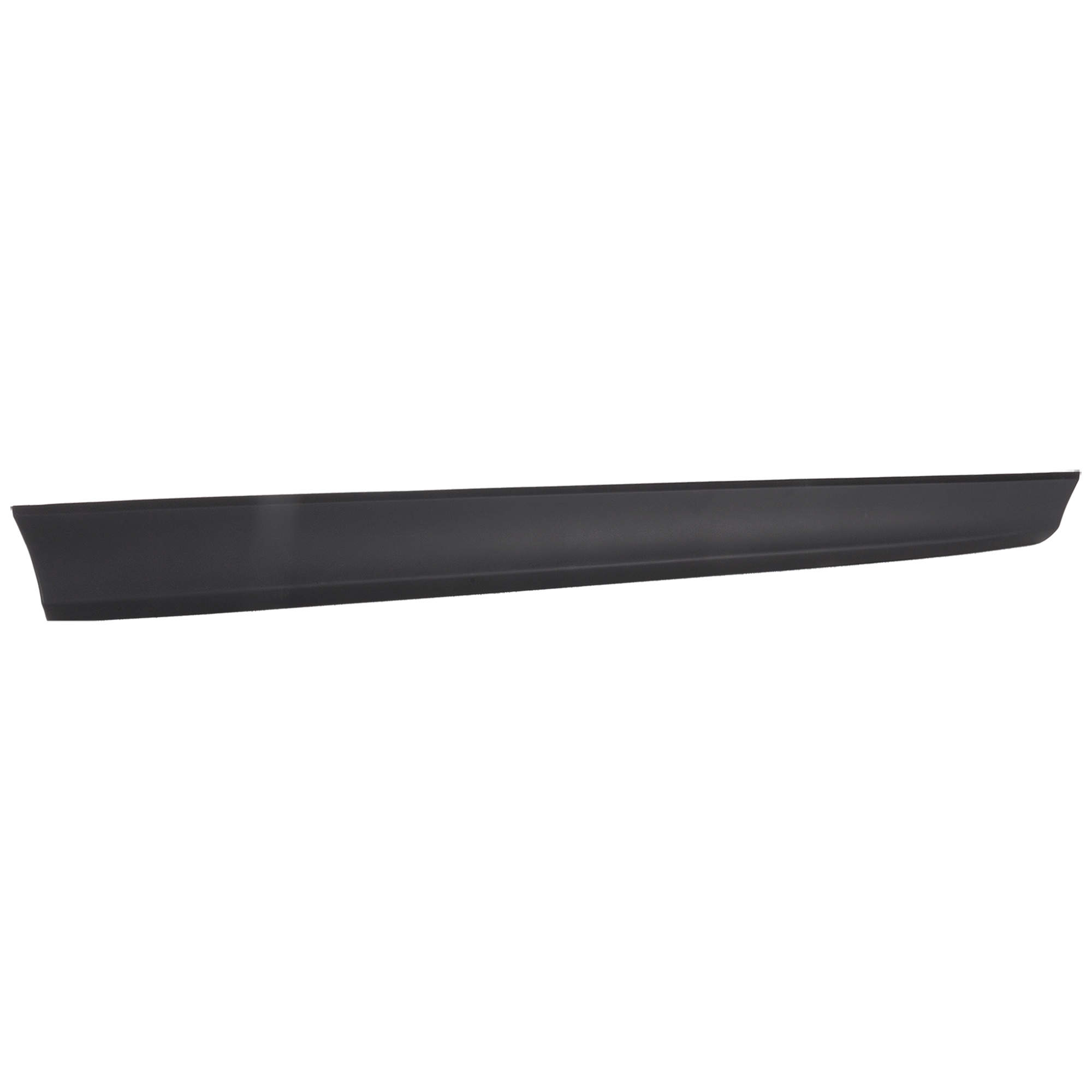 Front, Passenger Side, Lower Door Molding and Beltlines, Textured Black - Image 2