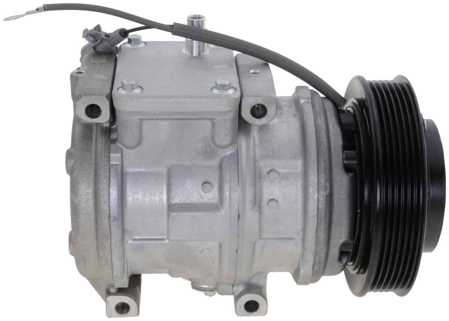 A/C Compressor, 3.0L, With 6-Groove Pulley, With Rear Air