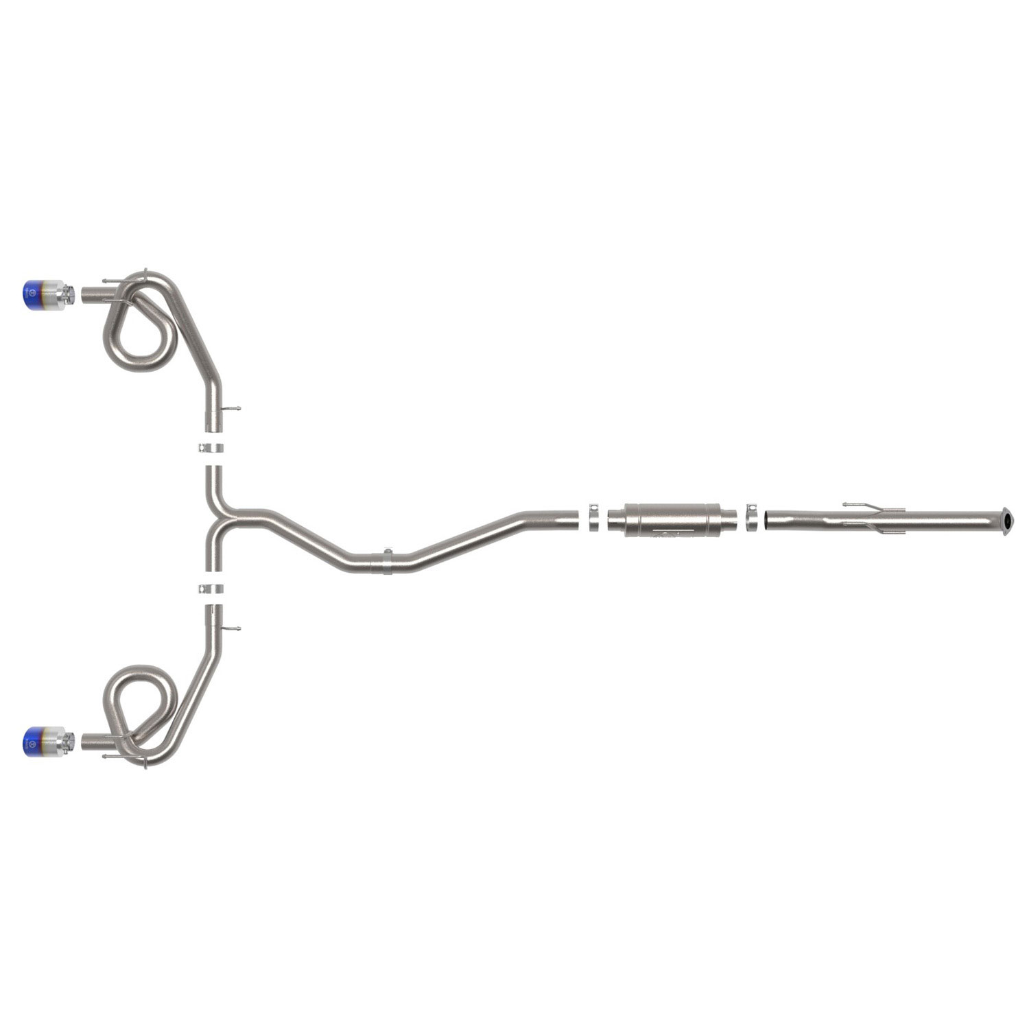 49-36630-L Cat-Back Exhaust System, 1.5L, 4Cyl, Made of Stainless Steel, Vulcan Series - Image 5