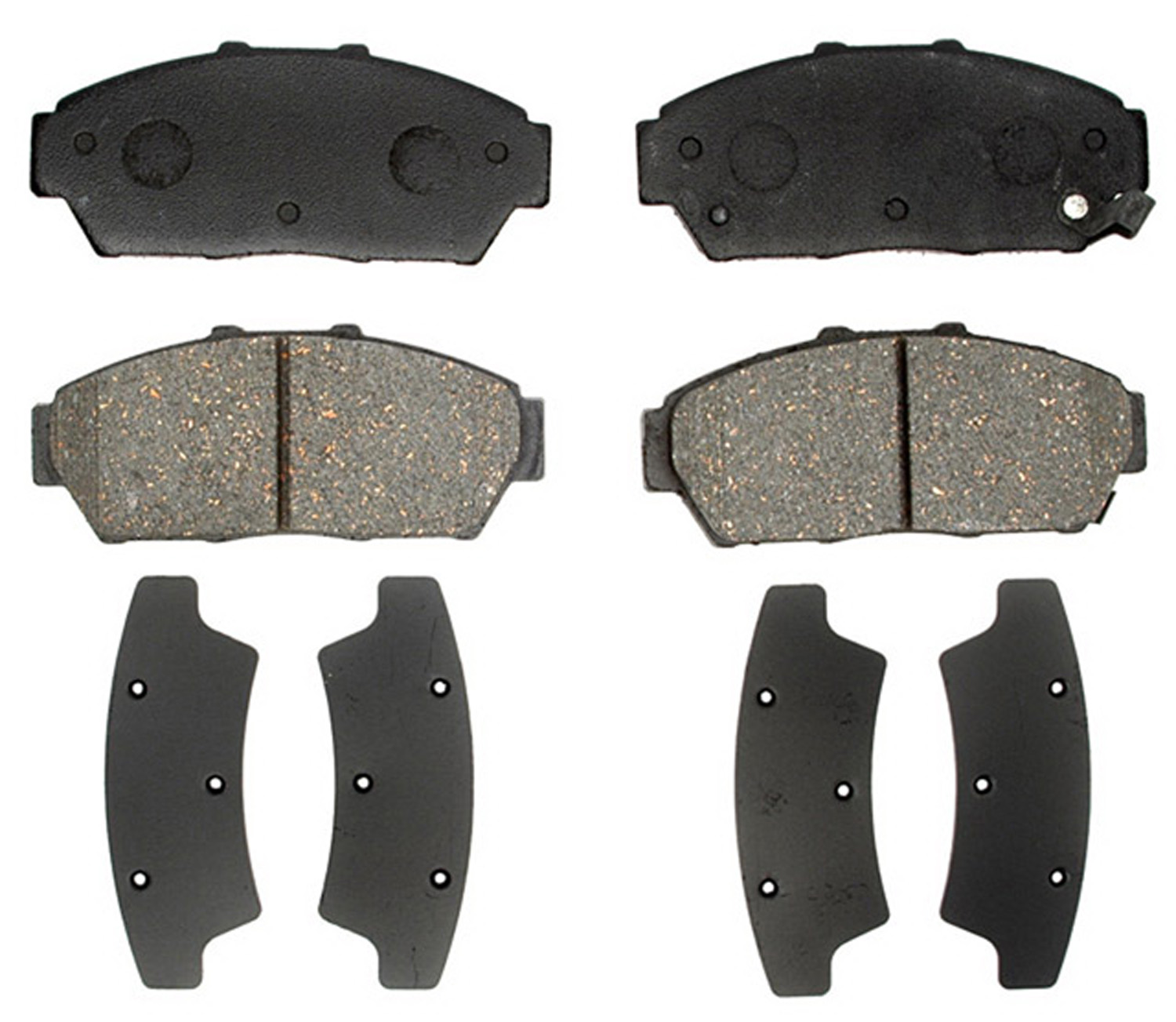 17D617C Front DuraStop Series Ceramic Brake Pad Set