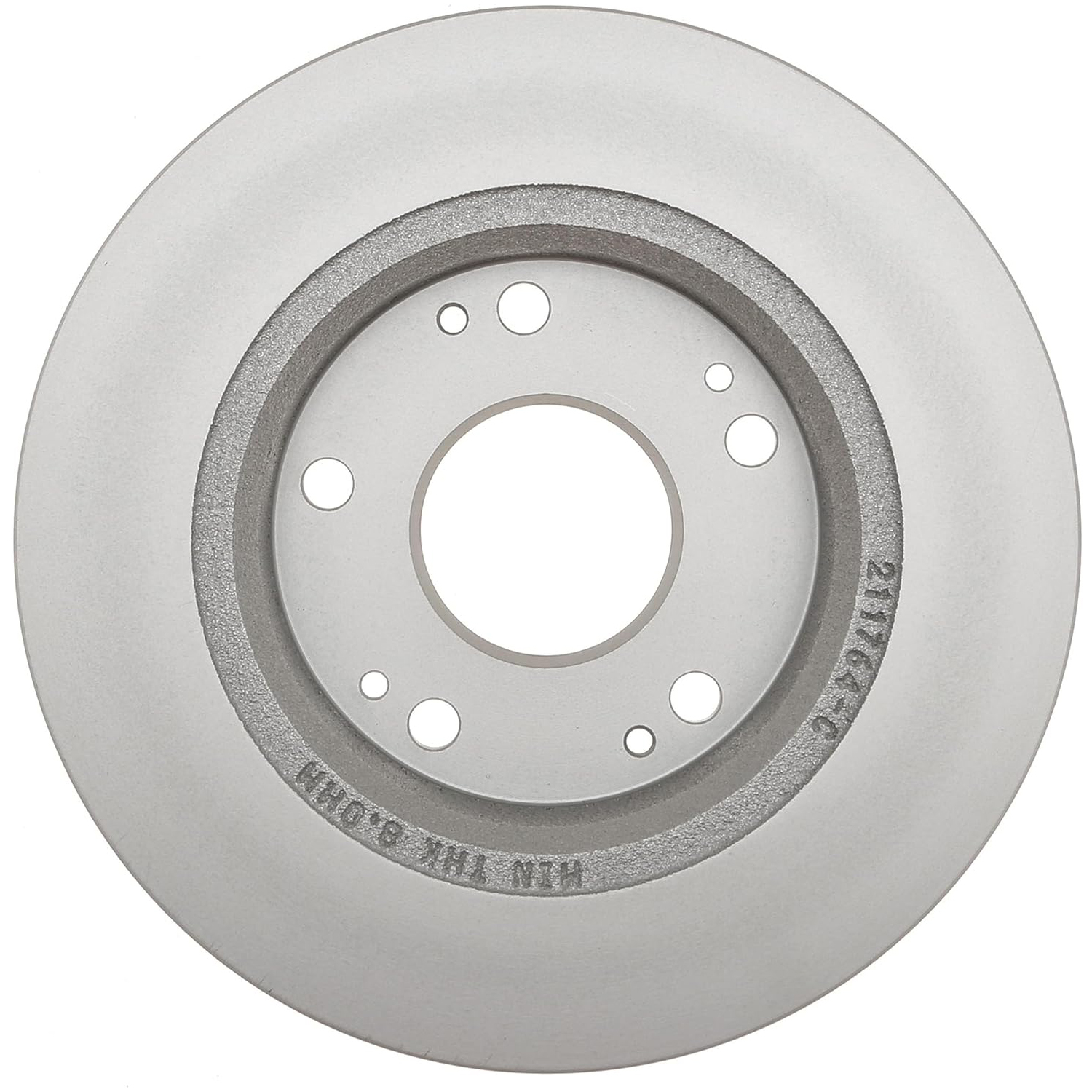 18A2331AC Rear, Driver or Passenger Side Brake Disc, Plain Surface, 5 Lugs, 259.84 mm, Advantage Series - Image 3