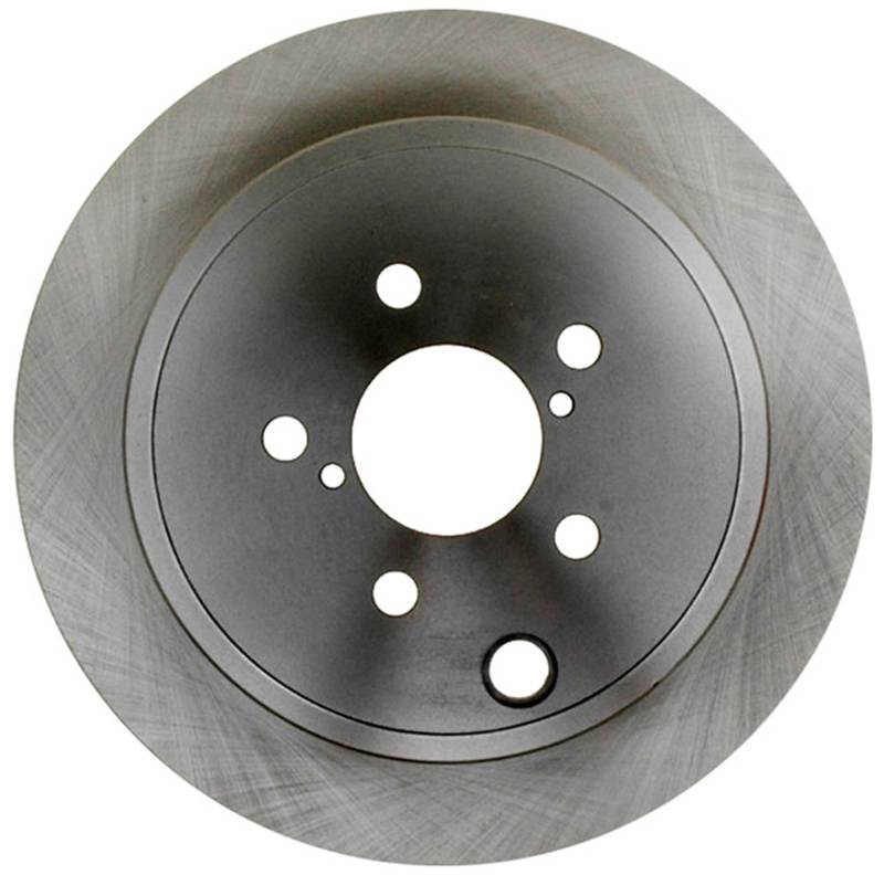 18A2683A Rear, Driver or Passenger Side Brake Disc, Natural Finish, Plain Surface, Solid, 5 Lugs, 277.11 mm, Advantage Series