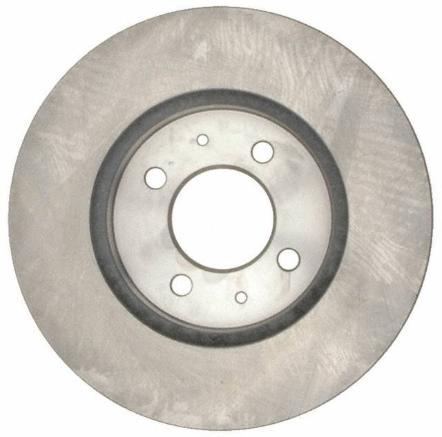 18A367A Front, Driver or Passenger Side Brake Disc, Natural Finish, Plain Surface, 5 Lugs, Advantage Series - Image 2