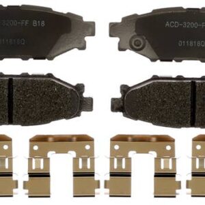 ACDelco 14D1114CHF1 | Rear Disc Brake Pad Set