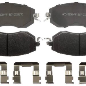 ACDelco 14D1539CHF1 | Front Disc Brake Pad Set