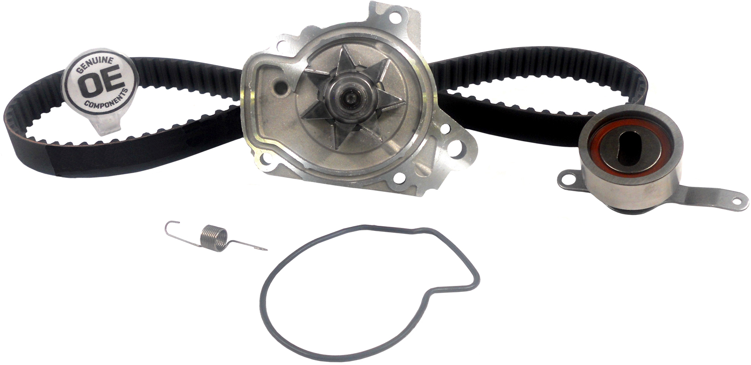 TCKWP224 Timing Belt Kit, 1.6L, 4Cyl Water Pump Included OE Replacement Series