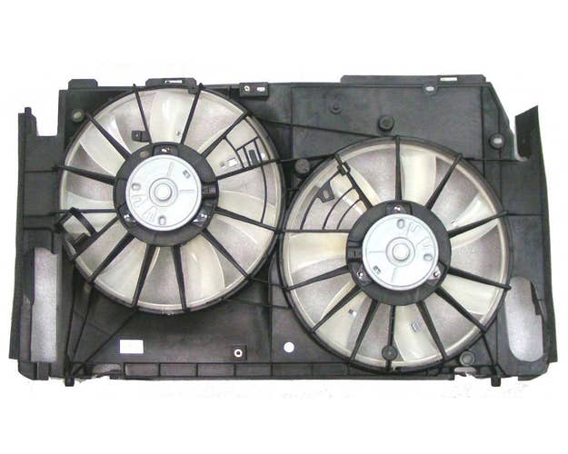 Agility Autoparts Dual Radiator and Condenser Fan Assembly for a Toyota RAV4 | 6034144