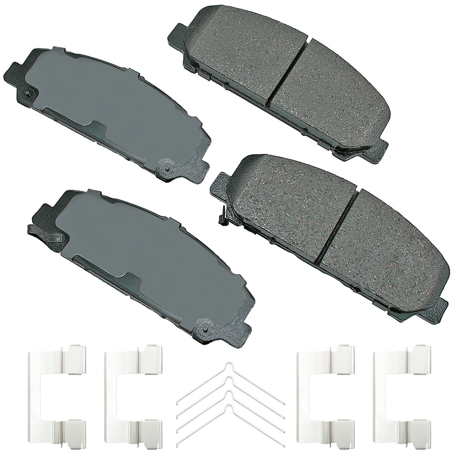 ACT1286A Front Pro-ACT Series Ceramic Brake Pad Set