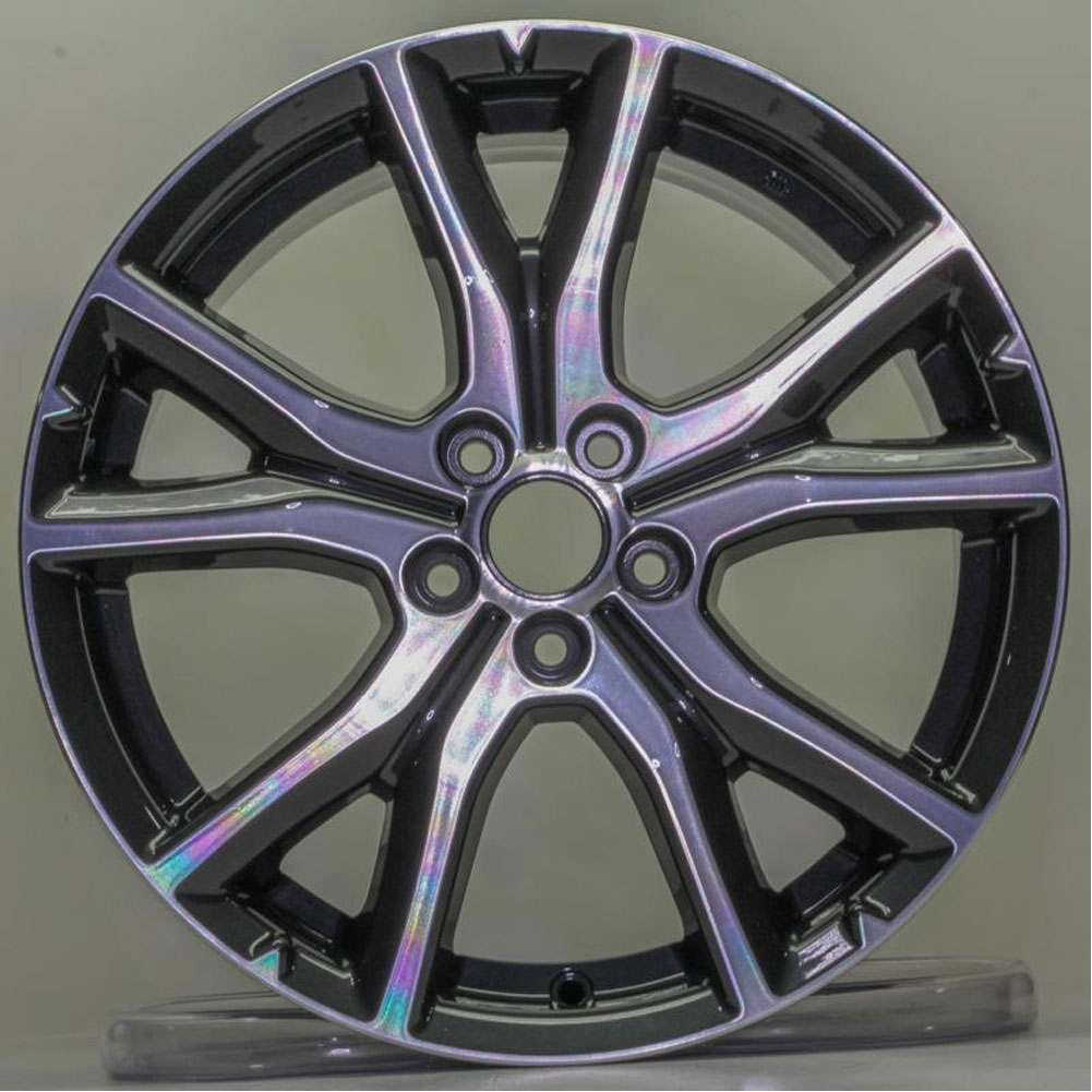 ALY68847U45N Aluminum Charcoal Wheel, 17 in. X 7 in., 5 x 100 mm Bolt Pattern