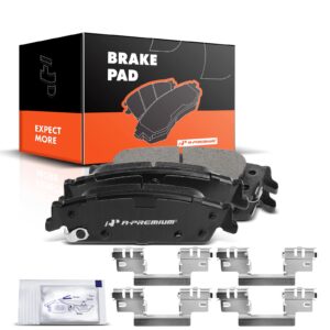 APBPD137 4pcs Front Driver & Passenger Ceramic Brake Pads with Sensor