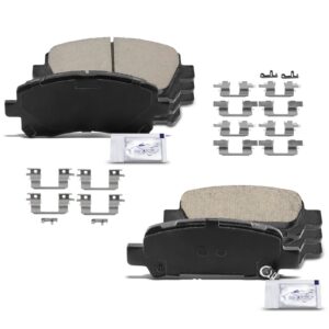 APBPD274PG 8x Front & Rear Ceramic Brake Pads
