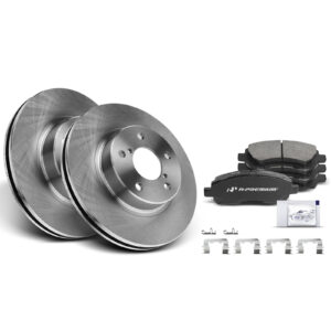 APBRPR013 Front Disc Brake Rotors & Ceramic Brake Pads