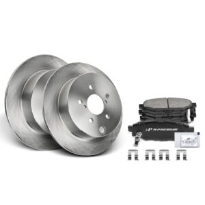 APBRPR126 Rear Disc Brake Rotors & Ceramic Brake Pads