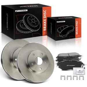 APBRPR1427 6 Pcs Front Disc Brake Rotors & Ceramic Brake Pads