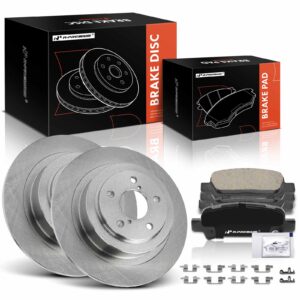 APBRPR1840 6 Pcs Rear Disc Rotors & Ceramic Brake Pads