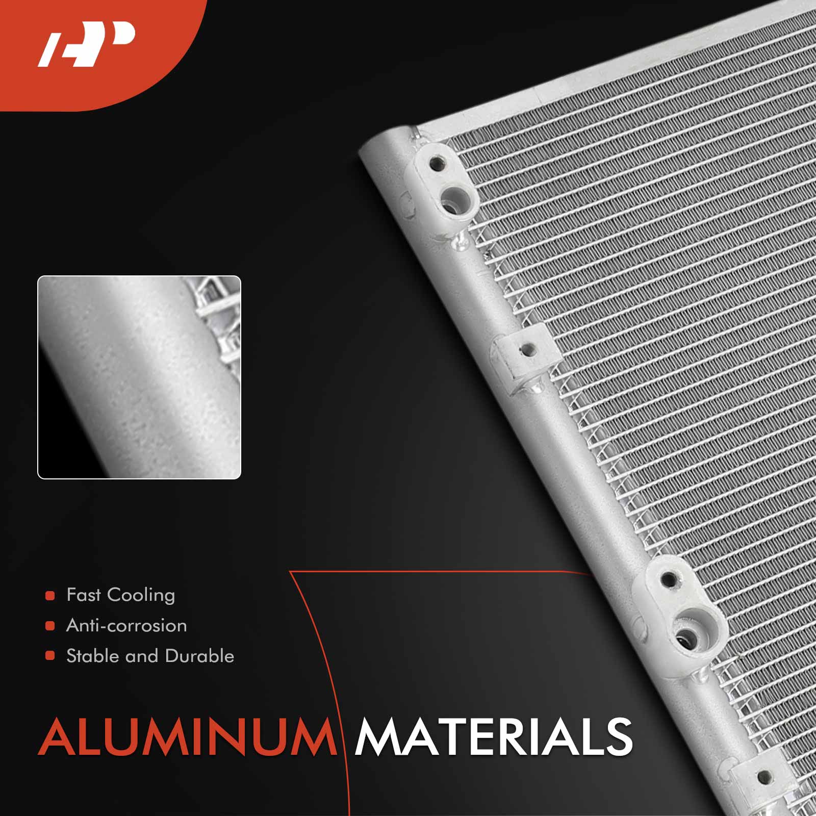 APCON1288 Aluminum AC Condenser with Receiver Drier