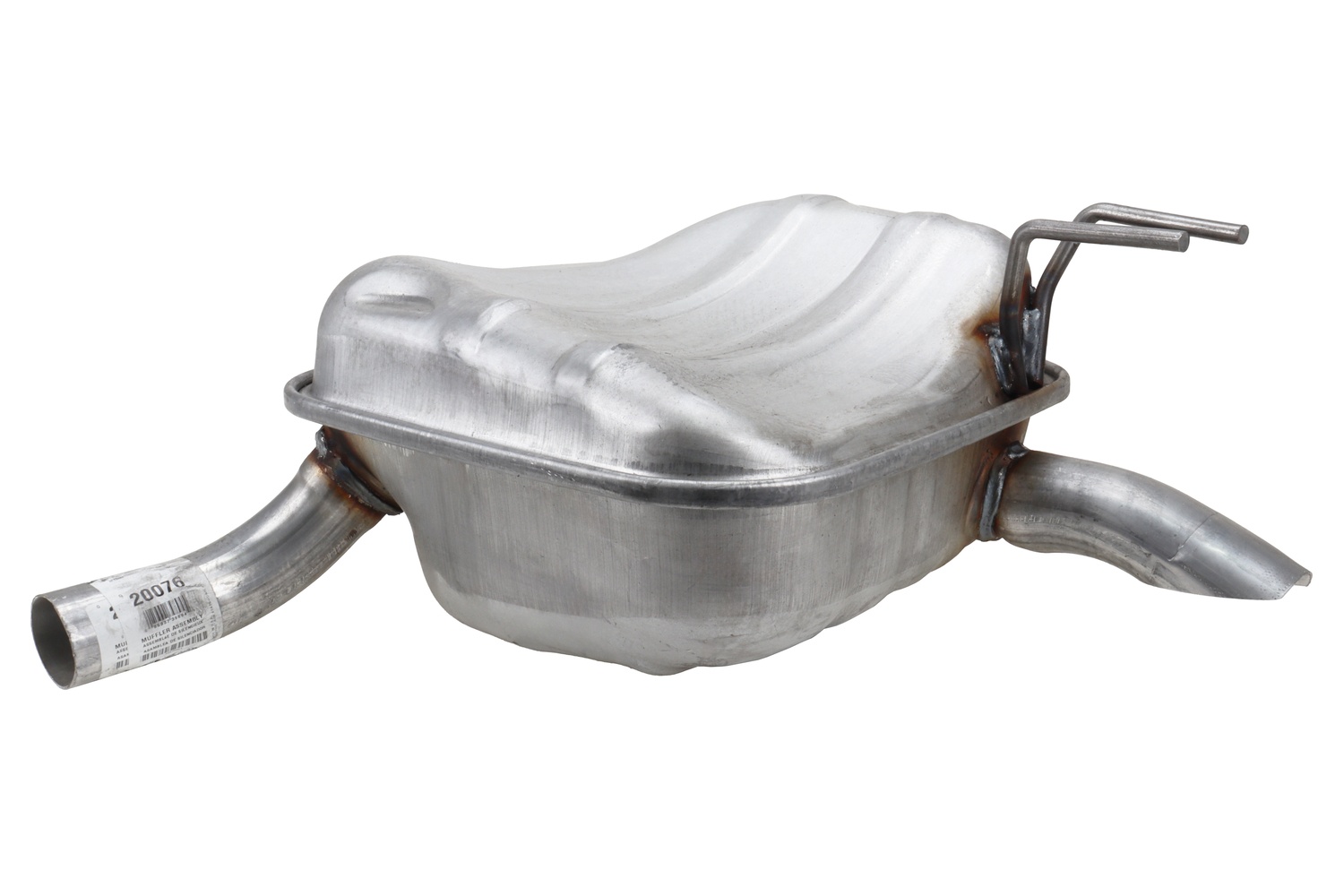 20076 Passenger Side Muffler, Natural, 1.5L, 4Cyl - Image 3