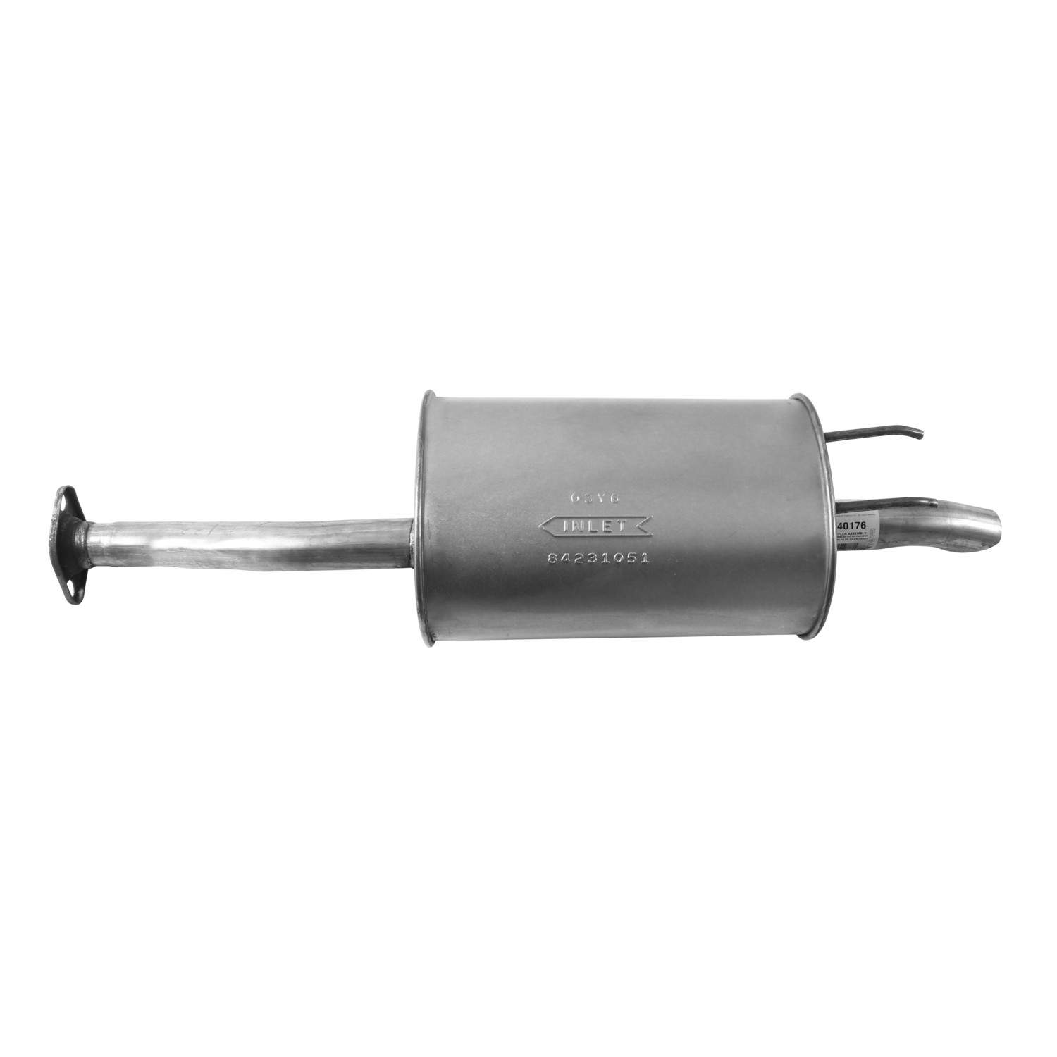 40176 Muffler, Natural, Welded Assembly, Except Natural Gas - Image 2