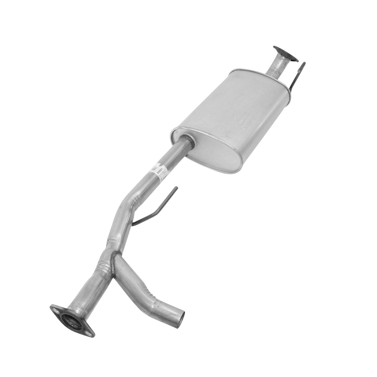 60001 Muffler, Natural, Welded Assembly