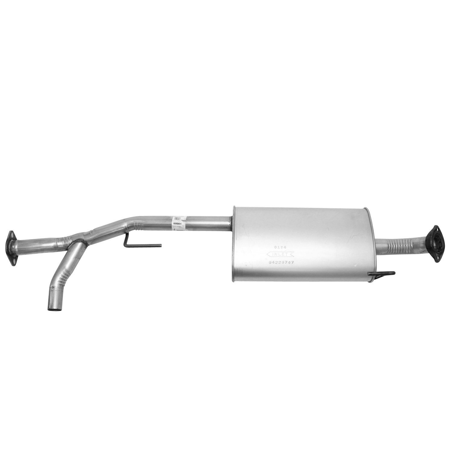 60001 Muffler, Natural, Welded Assembly - Image 2