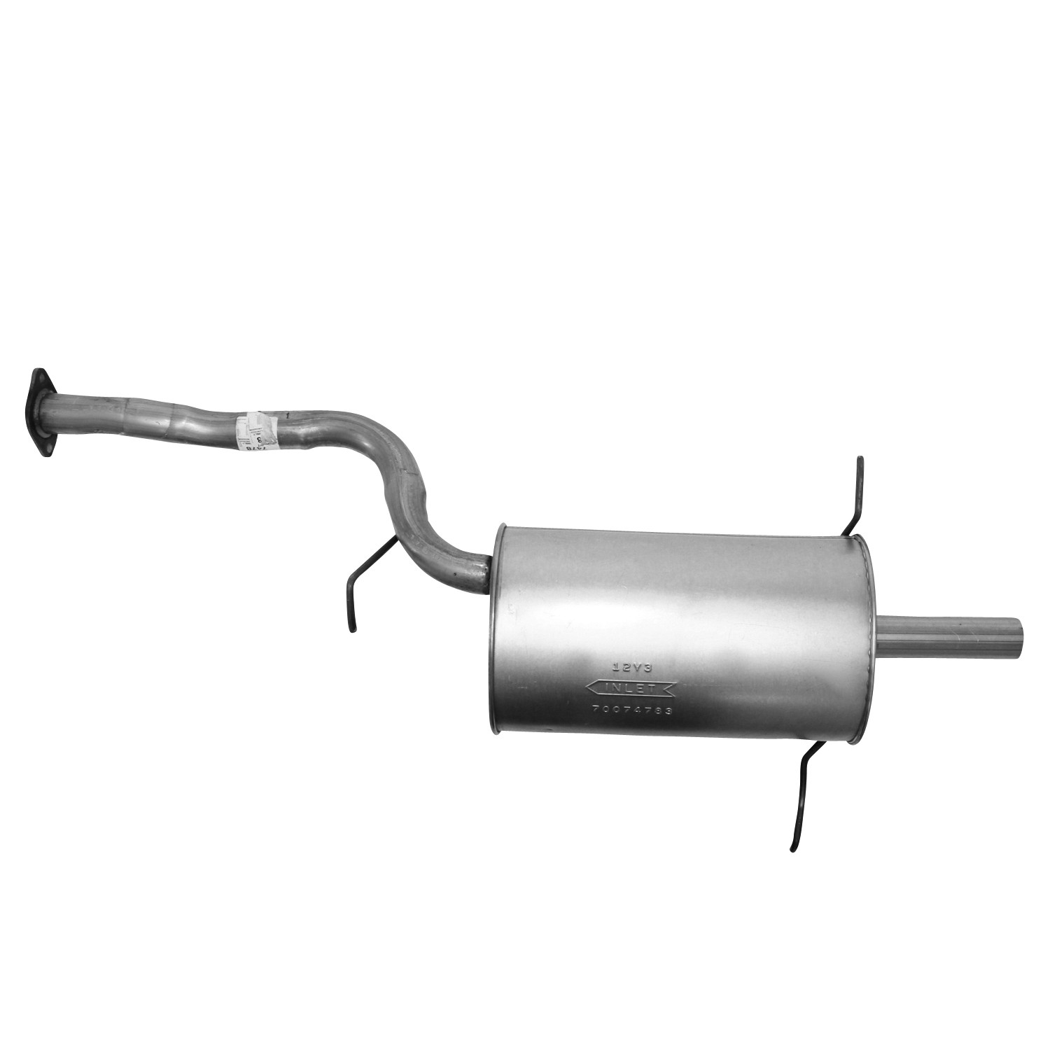 7478 Muffler, Natural, Welded Assembly - Image 2