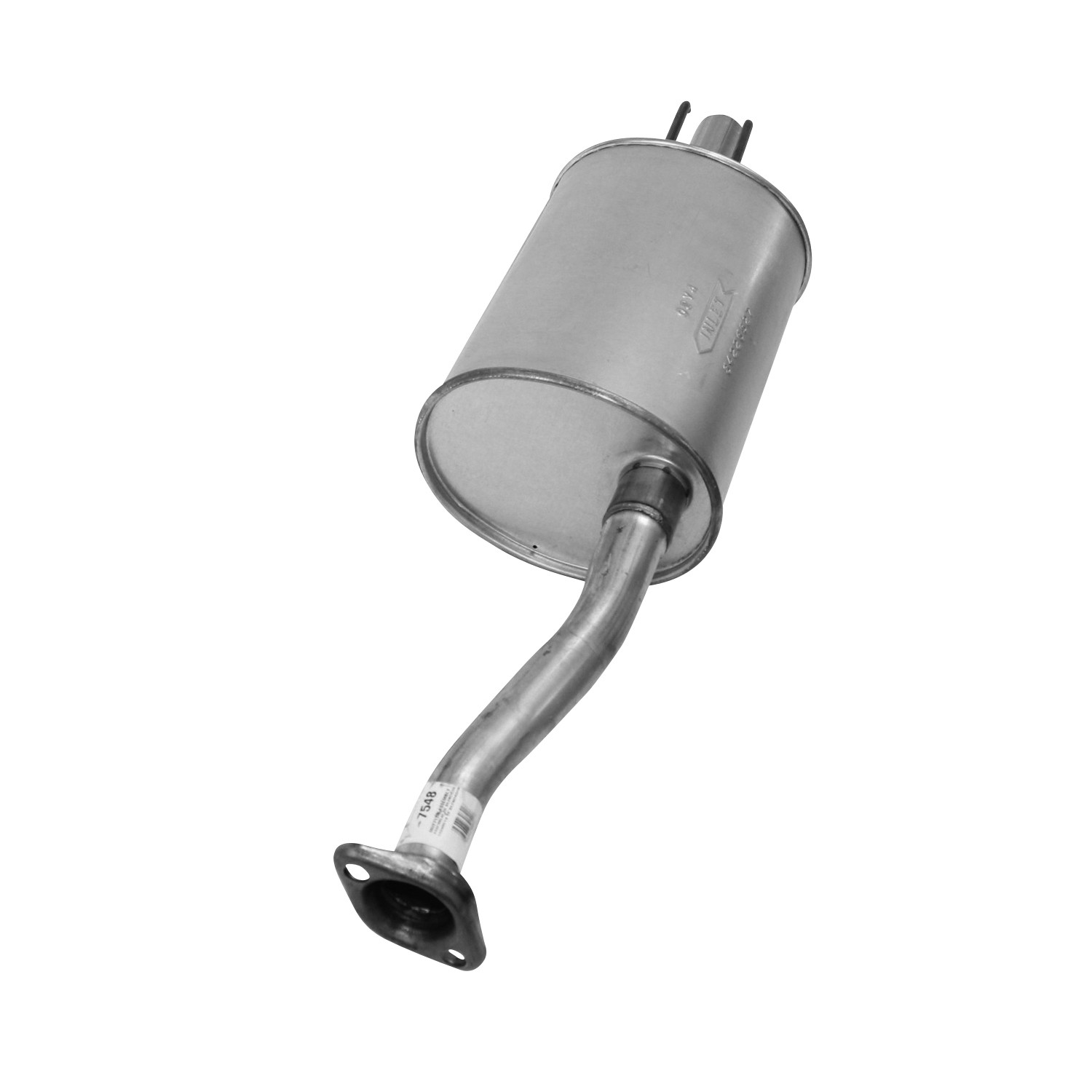 7548 Muffler, Natural, Welded Assembly