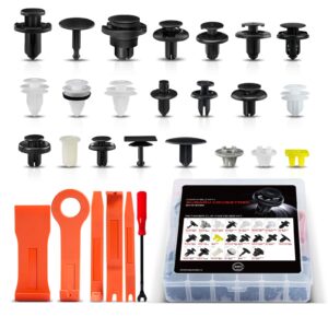 APRCF5230 220 Pcs Bumper Retainer Trim Clips Fender Fastener Kit