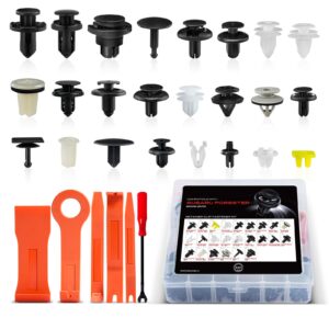 APRCF5233 240 Pcs Bumper Retainer Trim Clip Fender Fastener Kit