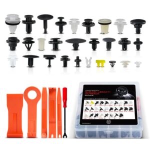 APRCF5246 280 Pcs Door Trim Panel Push Type Retainer Clips Kits