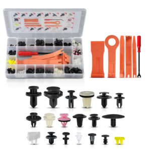 APRCF5302PG 190 Pcs Fender Bumper Push-Type Retainer Fastener Clips Kit