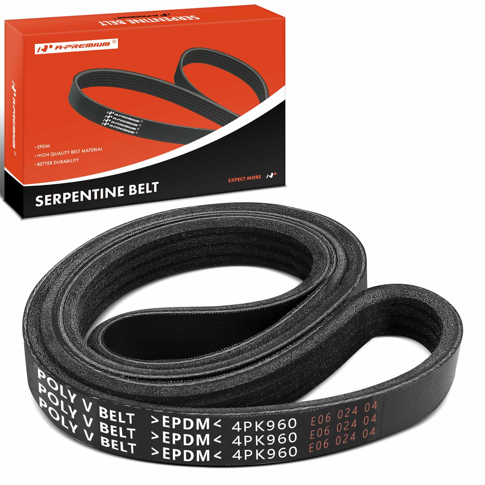 APSBT053 37.89 Inch Serpentine Belt