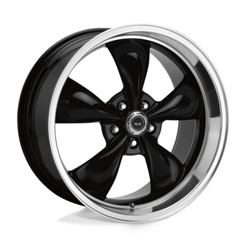 AR105M77566B Aluminum Black Wheel, 17 in. X 7.5 in., 5 x 4.5 in. Bolt Pattern