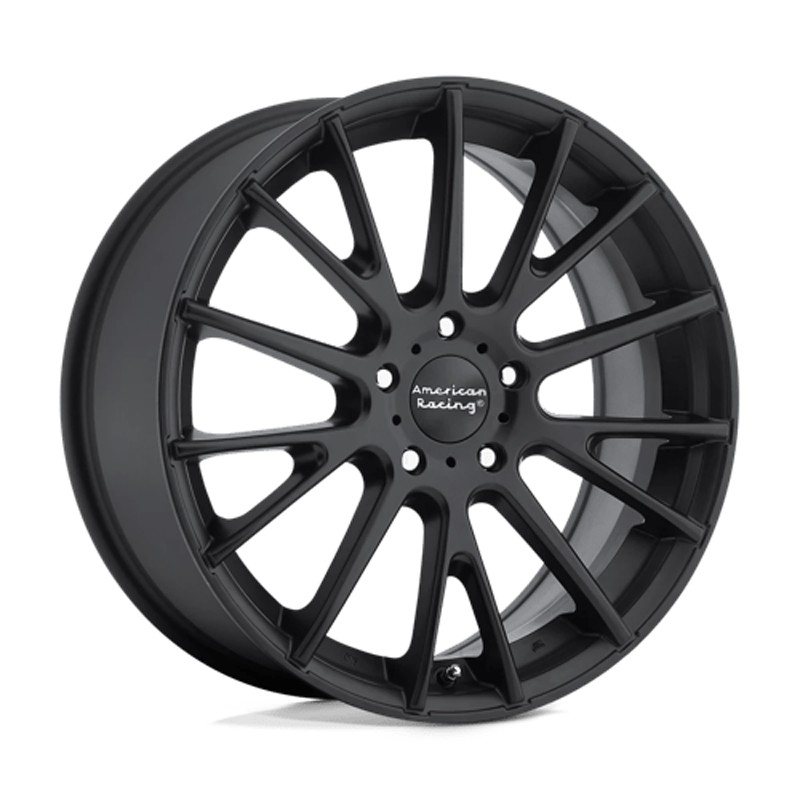 AR90488012745 Aluminum Black Wheel, 18 in. X 8 in., 5 x 4.5 in. Bolt Pattern