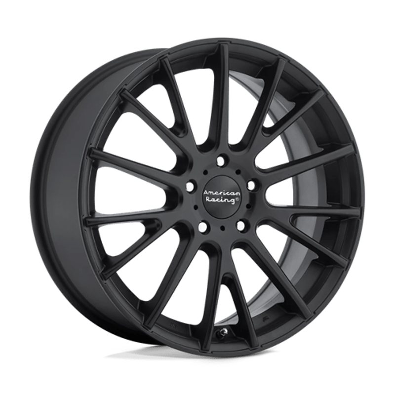 AR90488012745 Aluminum Black Wheel, 18 in. X 8 in., 5 x 4.5 in. Bolt Pattern