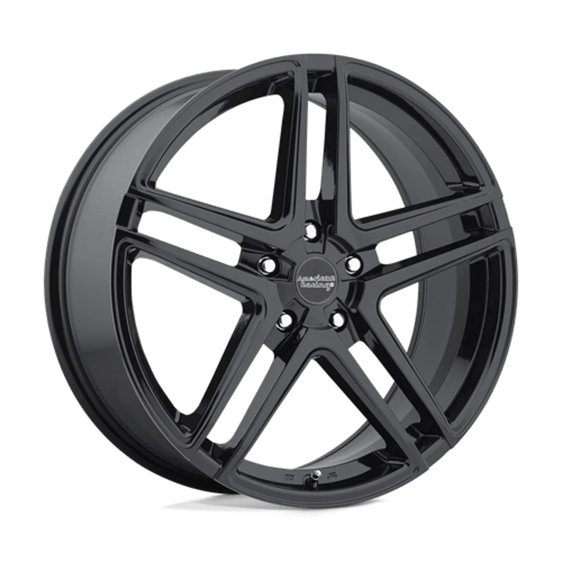 AR90777512342 Aluminum Black Wheel, 17 in. X 7.5 in., 5 x 4.5 in. Bolt Pattern
