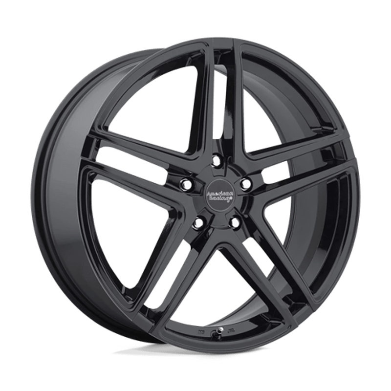 AR90777512342 Aluminum Black Wheel, 17 in. X 7.5 in., 5 x 4.5 in. Bolt Pattern